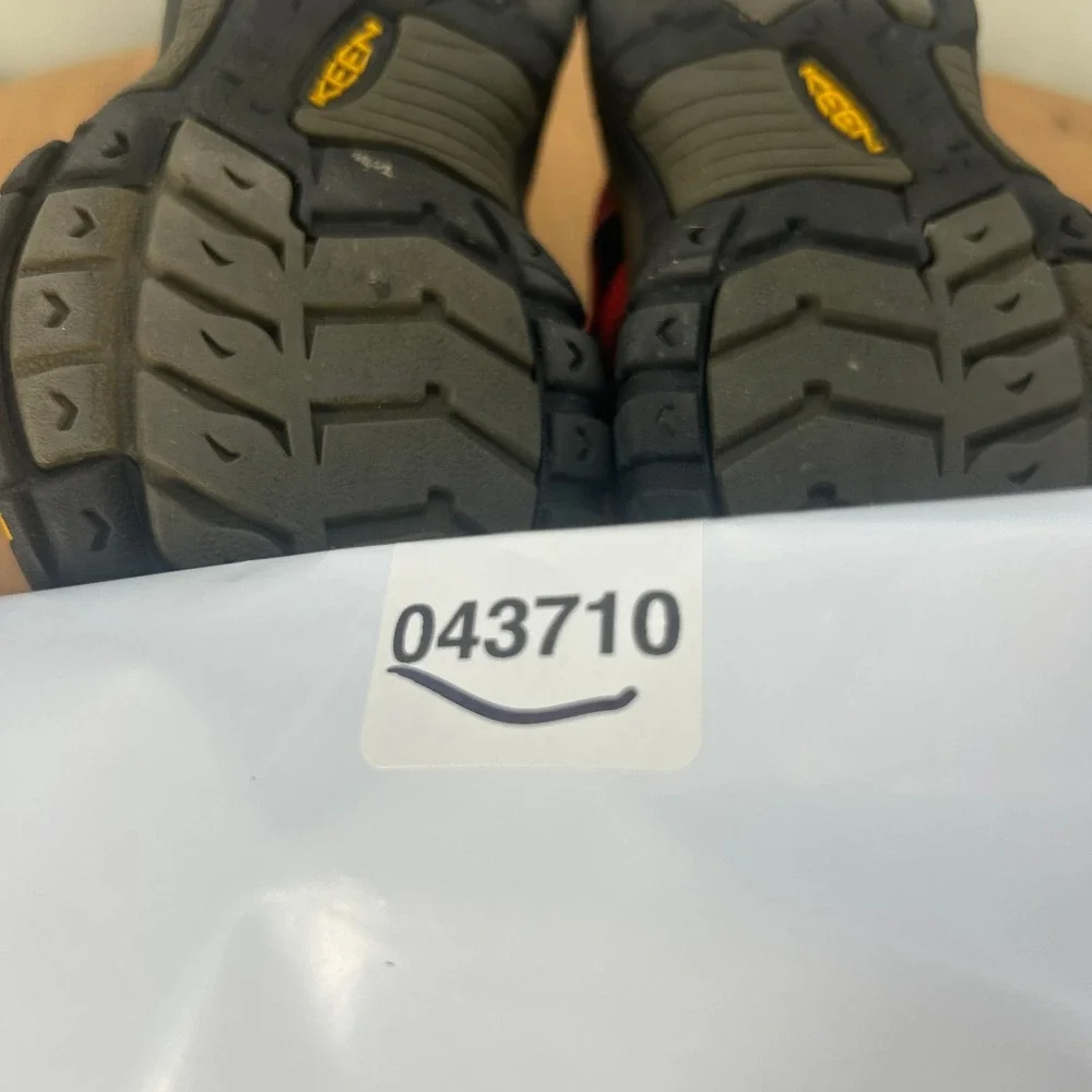 Keen Newport H2 Red Black Toddler Boys Sandals Size 8 1012300 Outdoor Water Shoe